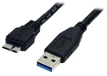 USB kabelis StarTech USB-A - miniUSB-B 0,5 m juodas (149594)