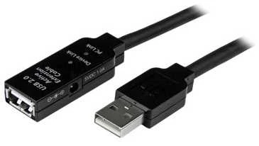 Kabelis USB StarTech (USB2AAEXT10M)