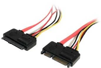 StarTech SATA 22 kontaktų – SATA 22 kontaktų, 0,3 m, daugiaspalvis (SATA22PEXT)