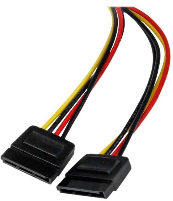 "StarTech Molex" - SATA x2, 0,3 m, daugiaspalvis (PYO2LP4SATA)