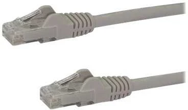 StarTech STARTECH.COM 1,5m CAT6 Kabelis - graues CAT6-Patchkabel - Snagless-RJ45 - Kupferdraht mit 24 AWG - LAN - Ethernet N6PATC150CMGR