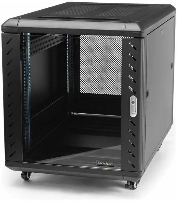 StarTech 15U SERVER RACK CABINET/INCLUDES CASTERS LEVELING FEET