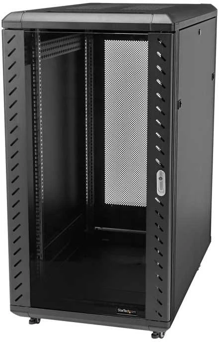 StarTech 19 colių 18U stovi spintelė (RK1836BKF)