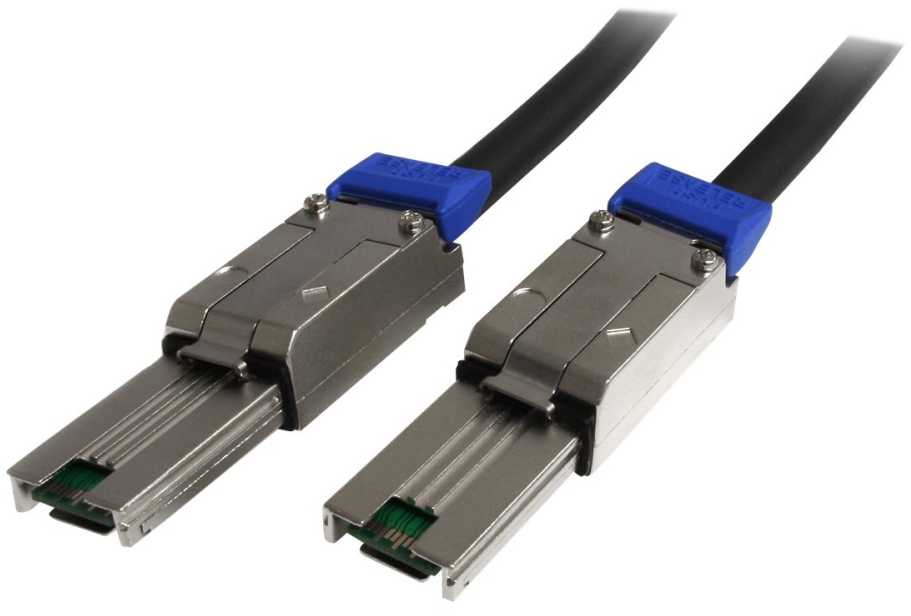 StarTech SFF 8088 - SFF 8088, 1m, Juodas (ISAS88881)