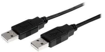 Kabelis USB StarTech USB-A - USB-A 1 m Juodas (USB2AA1M)