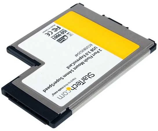 Kontroler StarTech ExpressCard/​54 - 2x USB 3.0 (ECUSB3S254F)