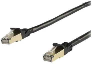 StarTech Patchcord cat.6A STP 2 m Juodas (6ASPAT2MBK)