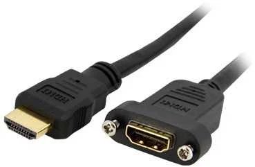 Kabelis StarTech HDMI - HDMI 0.9m juoda (HDMIPNLFM3)