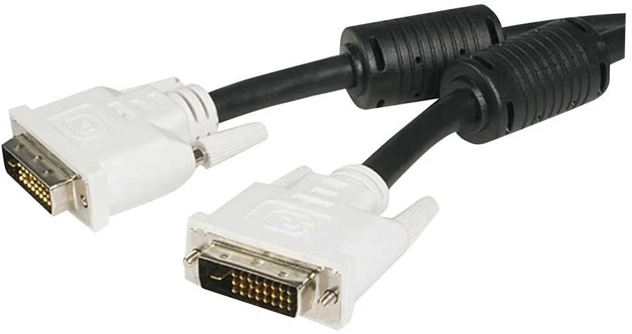 Kabelis StarTech DVI-D - DVI-D 3m balta (DVIDDMM3M)