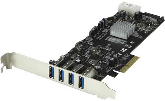 Kontroler StarTech PCIe 2.0 x4 - 4x USB 3.0 (PEXUSB3S44V)