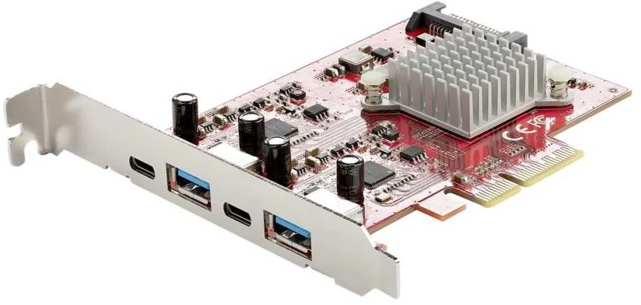 „StarTech“ 4-PT USB PCI kortelė USB-C / USB-A 4-PT USB BKI USB-C / USB-A valdiklis