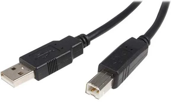 Kabelis USB StarTech USB-A - USB-B 5 m Juodas (USB2HAB5M)