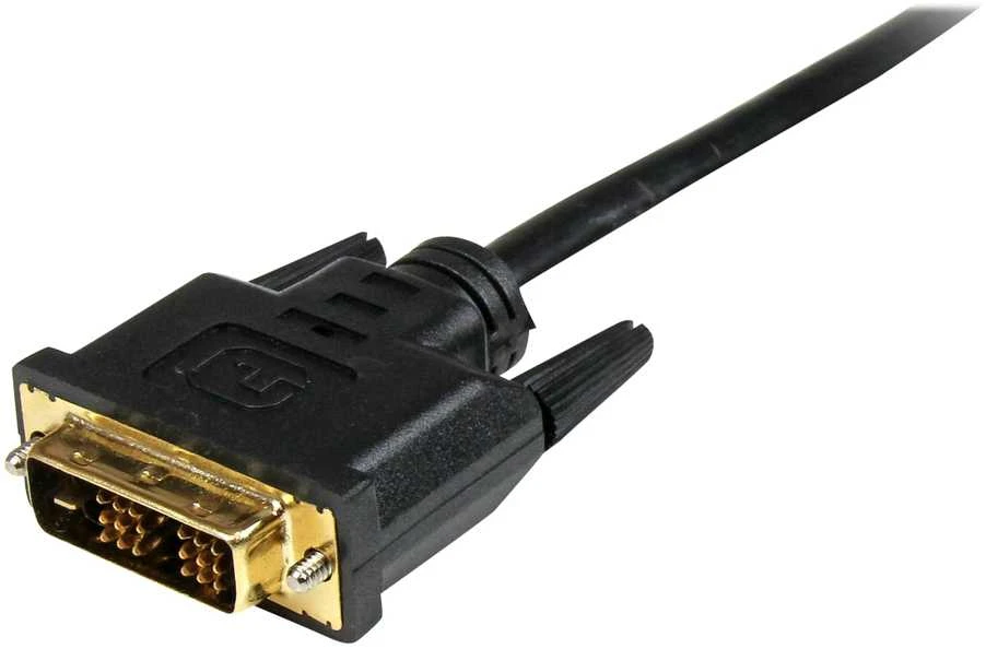 StarTech.com HDMIDVIMM6 vaizdo kabelio adapteris 1,8 m HDMI DVI-D Juoda