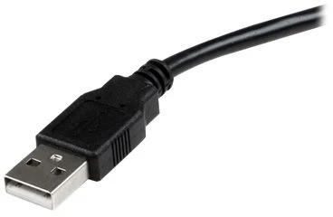 StarTech.com 6 pėdų USB į DB25 lygiagretų spausdintuvo adapterio kabelis - M/F, juodas, DB-25, USB A, 1,9 m, 100 g, 1900 mm
