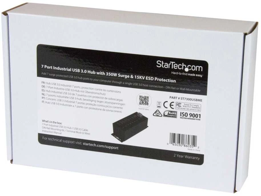 StarTech.com ST7300USBME pakuotė su specifikacijomis