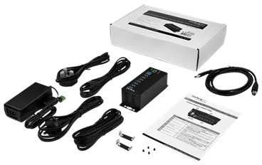 StarTech 7-port USB 3.0 šakotuvas su priedais
