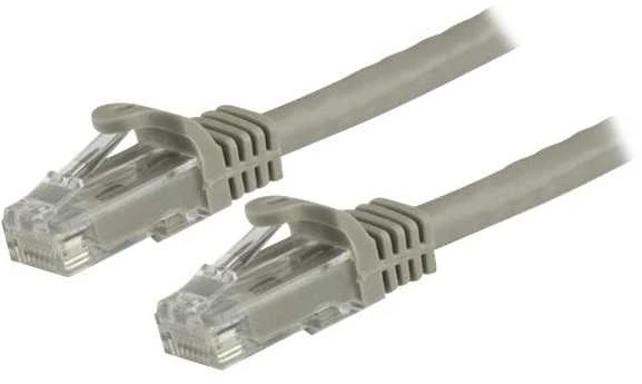 StarTech STARTECH.COM 7,5m CAT6 Kabelis - graues CAT6-Patchkabel - Snagless-RJ45 - Kupferdraht mit 24 AWG - LAN - EthernetN6PATC750CMGR