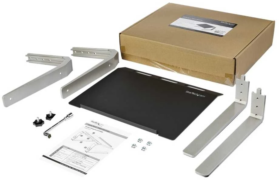 StarTech StarTech LTSTND stojak na notebooka 43,2 cm (17'') Podstawka na notebooka Juodas, Sidabrinė