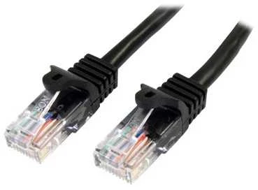 StarTech RJ-45/RJ-45, kat. 5e, U/UTP, 10m, juoda (45PAT10MBK)