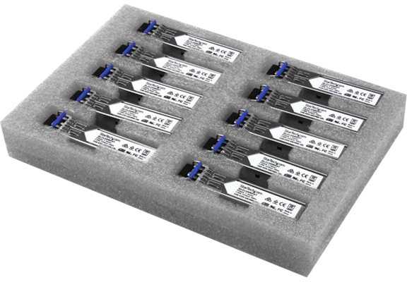 Šakotuvas StarTech GIGABIT FIBER SFP - 10 PACK - GLCLHSMD10ST