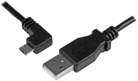 Kabelis USB StarTech USB-A - microUSB 1 m Juodas (USBAUB1MLA)