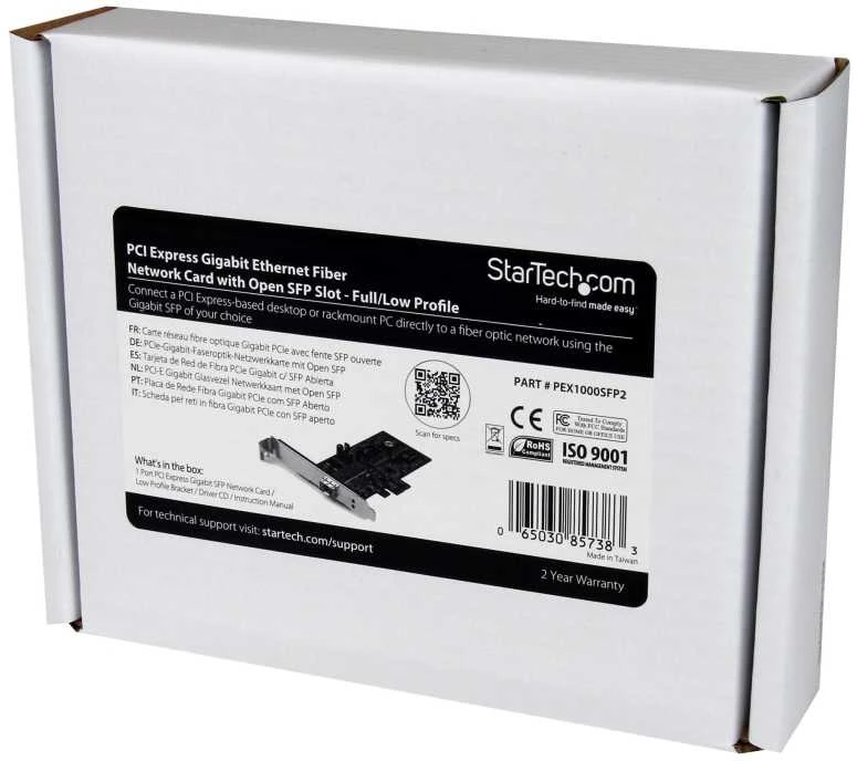 SFP modulis StarTech StarTech PKI SFP KOEFICIENTO TINKLO KORTELĖ (IN)