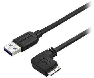 Kabelis USB StarTech USB-A - micro-B 0,5 m Juodas (USB3AU50CMRS)