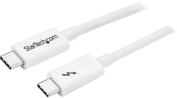 USB kabelis StarTech USB-C – USB-C 2 m baltas (TBLT3MM2MW)