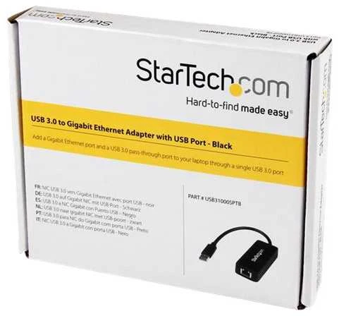 Startech USB 3.0 tinklo adapteris, pakuotė