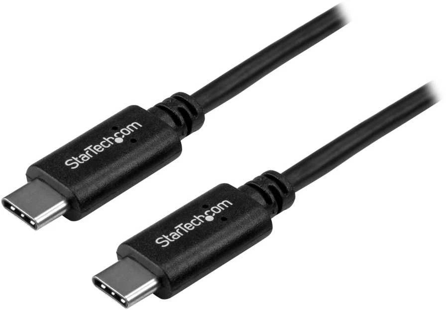 Kabelis USB StarTech USB-C - USB-C 0,5 m Juodas (USB2CC50CM)