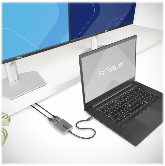StarTech USB adapteris su dviejų ekranų palaikymu