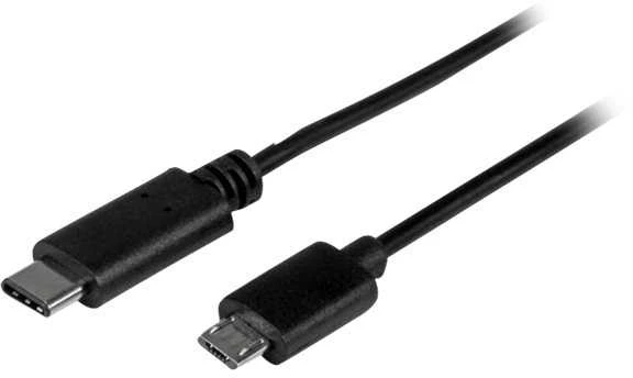 StarTech USB-C į MicroUSB laidas juodas