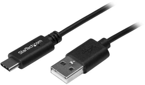 Kabelis USB StarTech USB-A - USB-C 2 m Juodas (USB2AC2M)