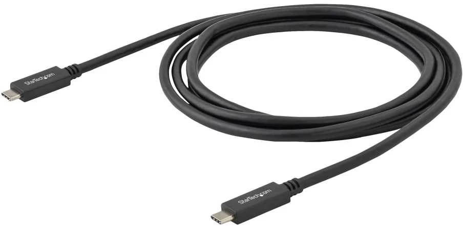 Kabelis USB StarTech USB-C - USB-C 0.5 m Juodas (USB31CC50CM)