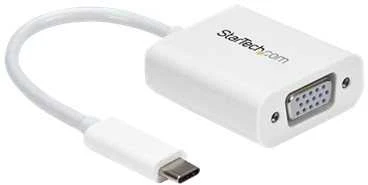 Adapteris USB StarTech USB-C - VGA Baltas (CDP2VGAW)