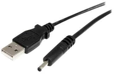 USB kabelis StarTech USB-A - DC 3.4 mm Type-H 0.9 m juodas (USB2TYPEH)