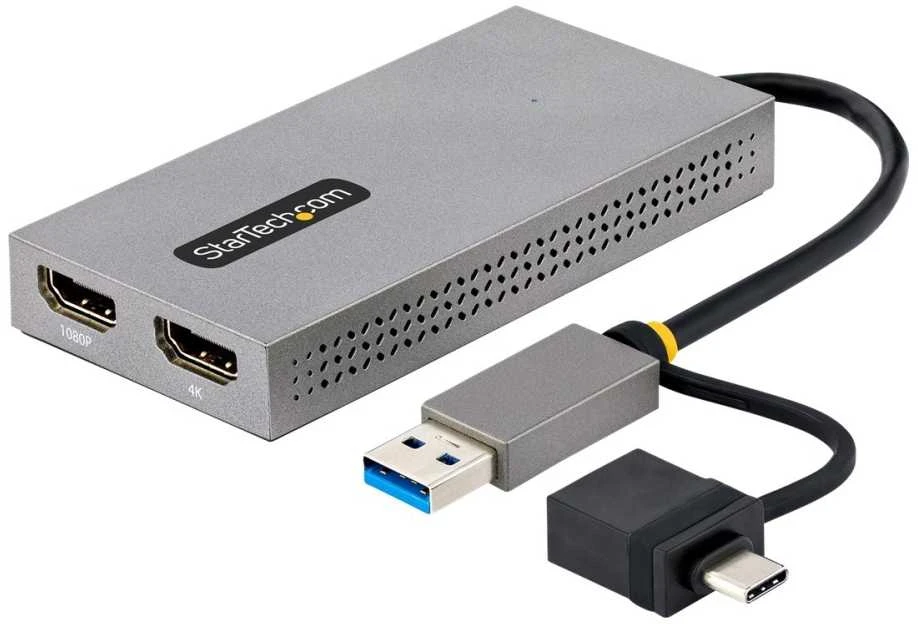 „StarTech“ USB-C/A stotis / replikatorius (107B-USB-HDMI)