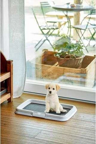 Stefanplast Toilet Puppy Training Set šunų tualetas su stulpeliu 60x40x4cm