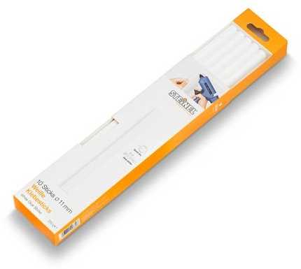 1x10 Steinel klijų lazdelės 11mm baltos 250G