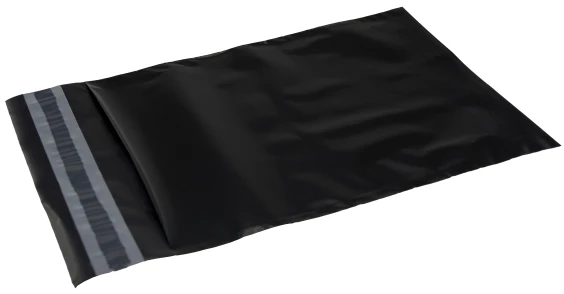 Stickn Siuntų maišeliai PE A3 juoda 340x420mm 100 vnt./pak - (100 vnt.)
