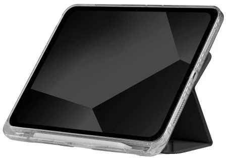 STM OPP – dėklas skirtas Apple iPad 11 2025 / 10.9 2022 Juodas