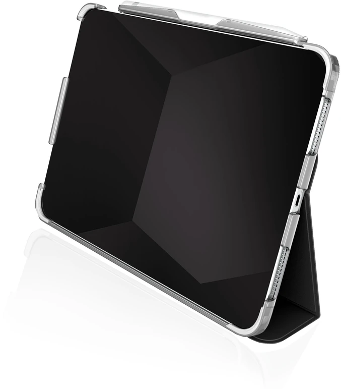 STM Studio Max (iPad (A16)/10-oji karta) AP – juodas, dangtelis, Apple, iPad A16 (10-oji karta), 27,9 cm (11"), 330,2 g