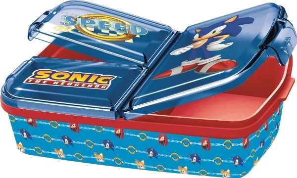 Pietų dėžutė STOR Multi Box Sonic, Mėlynos spalvos
