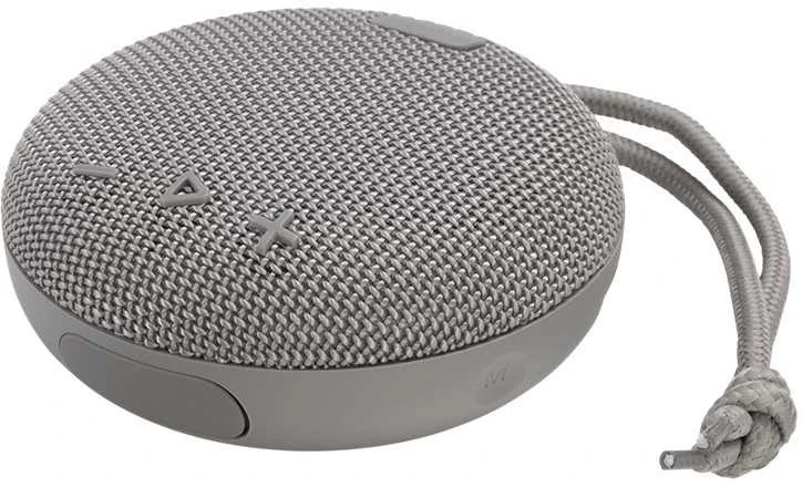 STREETZ vandeniui atsparus „Bluetooth“ garsiakalbis, 5 W, AUX, įmontuotas mikrofonas, pilkas CM764