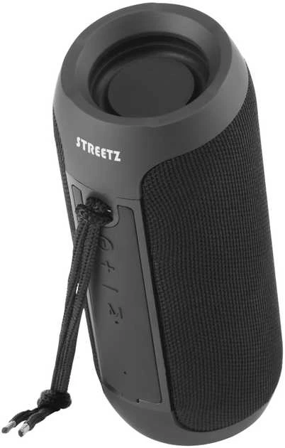 Streetz Nešiojama kolonėlė Bluetooth, 2x5W, AUX, micro SD lizdas, juoda / S250-BLK / 6612033