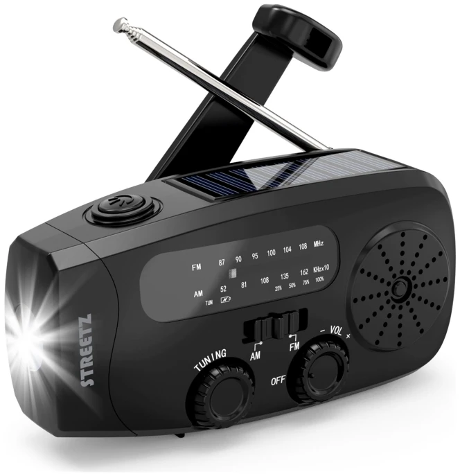 Radijas STREETZ S80-BLK / 6612138