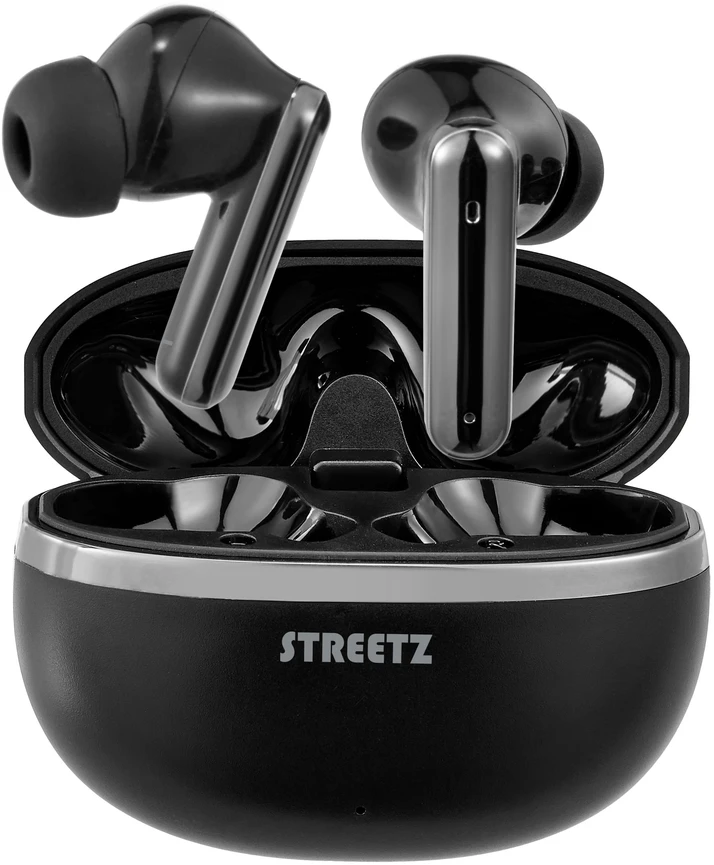 T235 TWS ausinės STREETZ, juodos / T235-BLK / 6612106