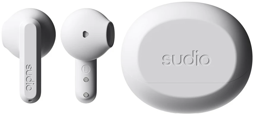 Ausinės Sudio Earbuds | A3 | Bluetooth | į ausis įkišamos | Mikrofonas | Baltas