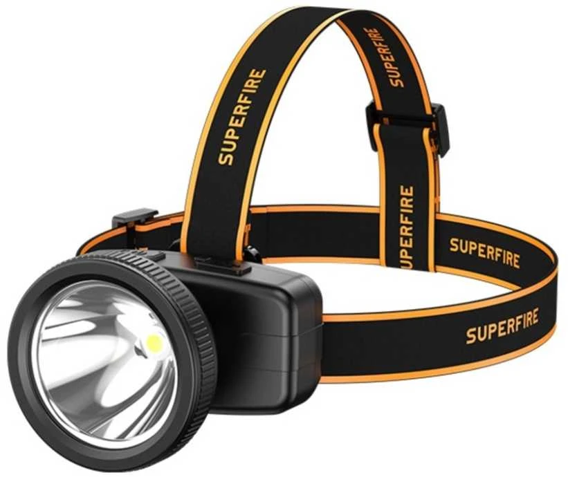 Superfire HL55 galvos žibintas, 150lm, USB-C