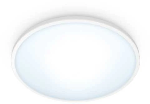 Lubinis šviestuvas WiZ SuperSlim TW,14W,2700-6500,IP20,baltas